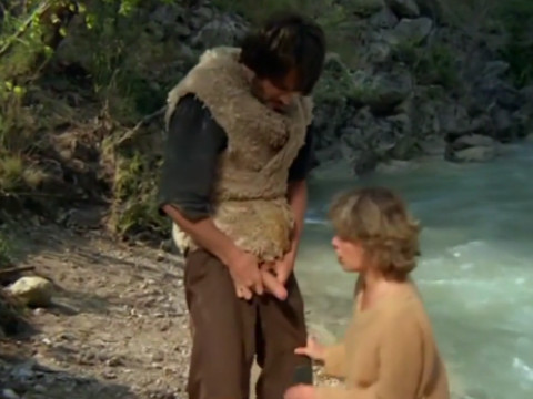 Немой бродяга крадет женщину для утех